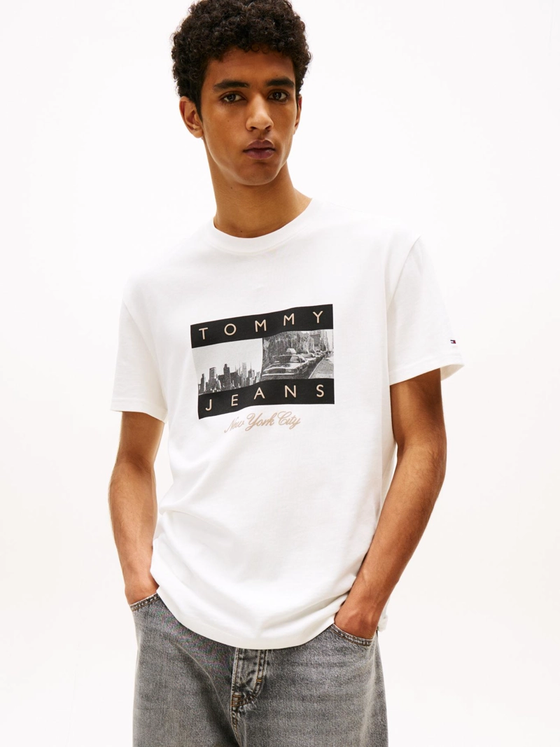 POLERA PHOTO FLAG LOGO REGULAR FIT - 1