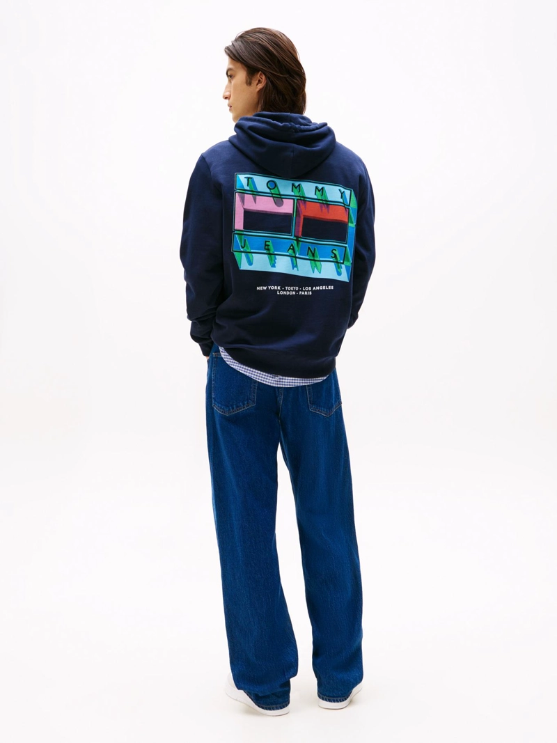 POLERON HOODIE CON LOGO GRAFICO - 3