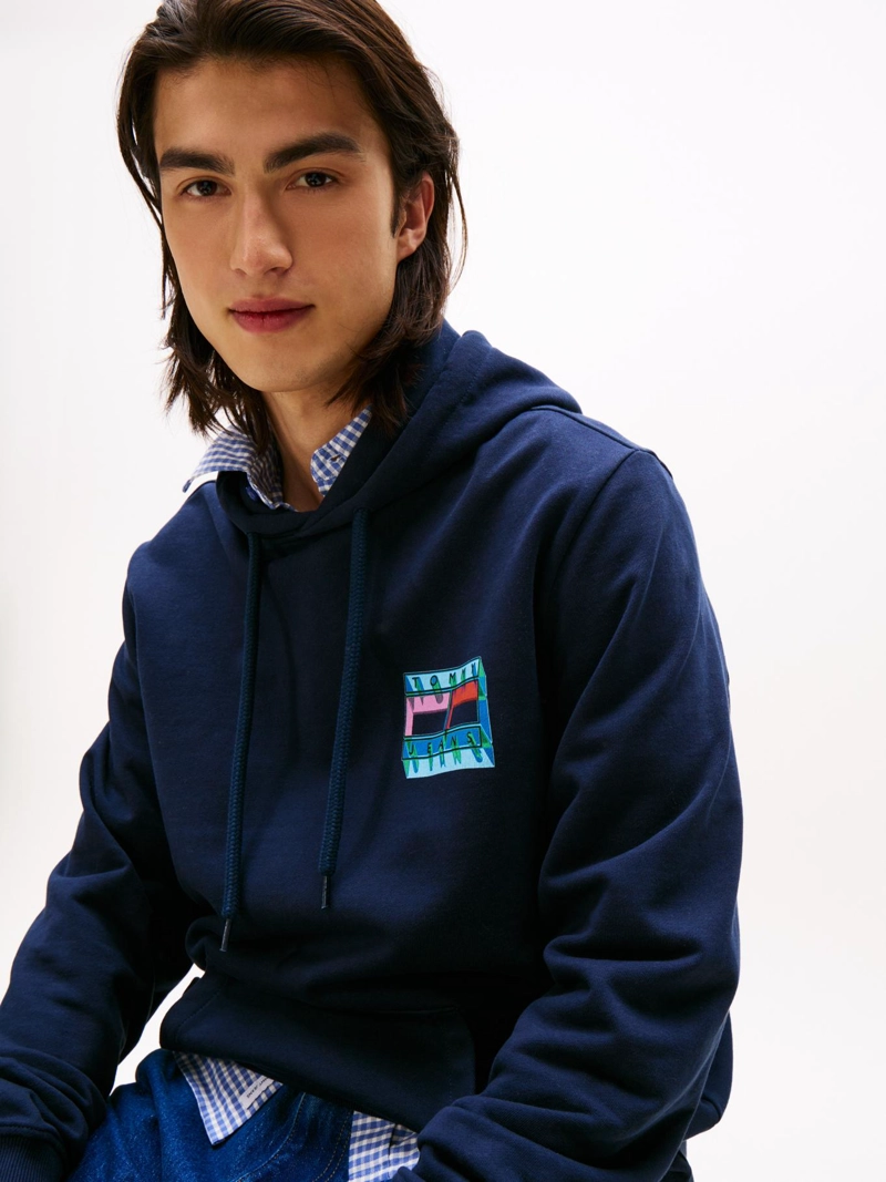 POLERON HOODIE CON LOGO GRAFICO - 4