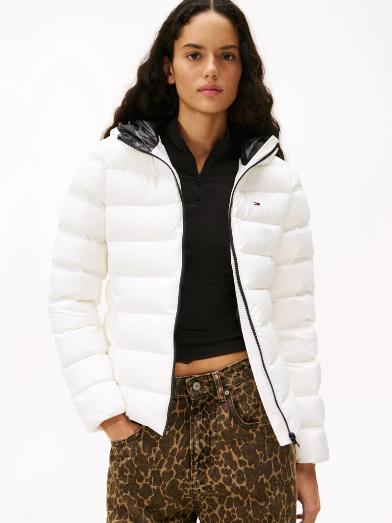 PARKA CON GORRO ACOLCHADA SLIM FIT - 1