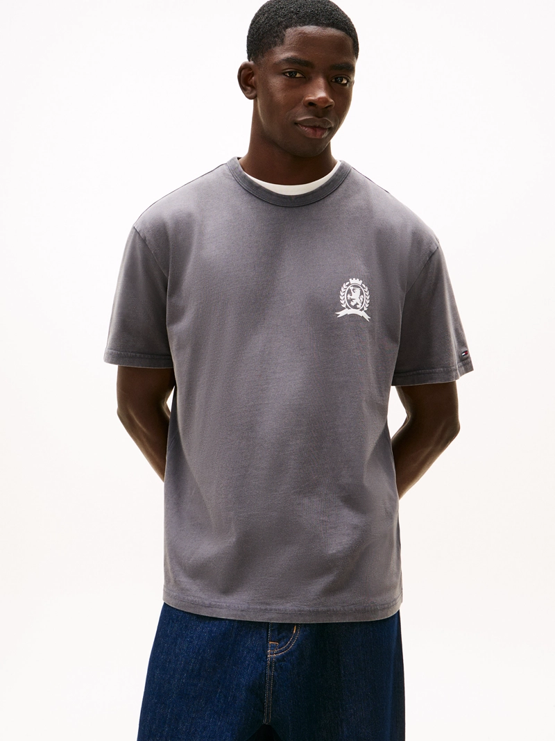 POLERA CREST LOGO RELAXED FIT - 1