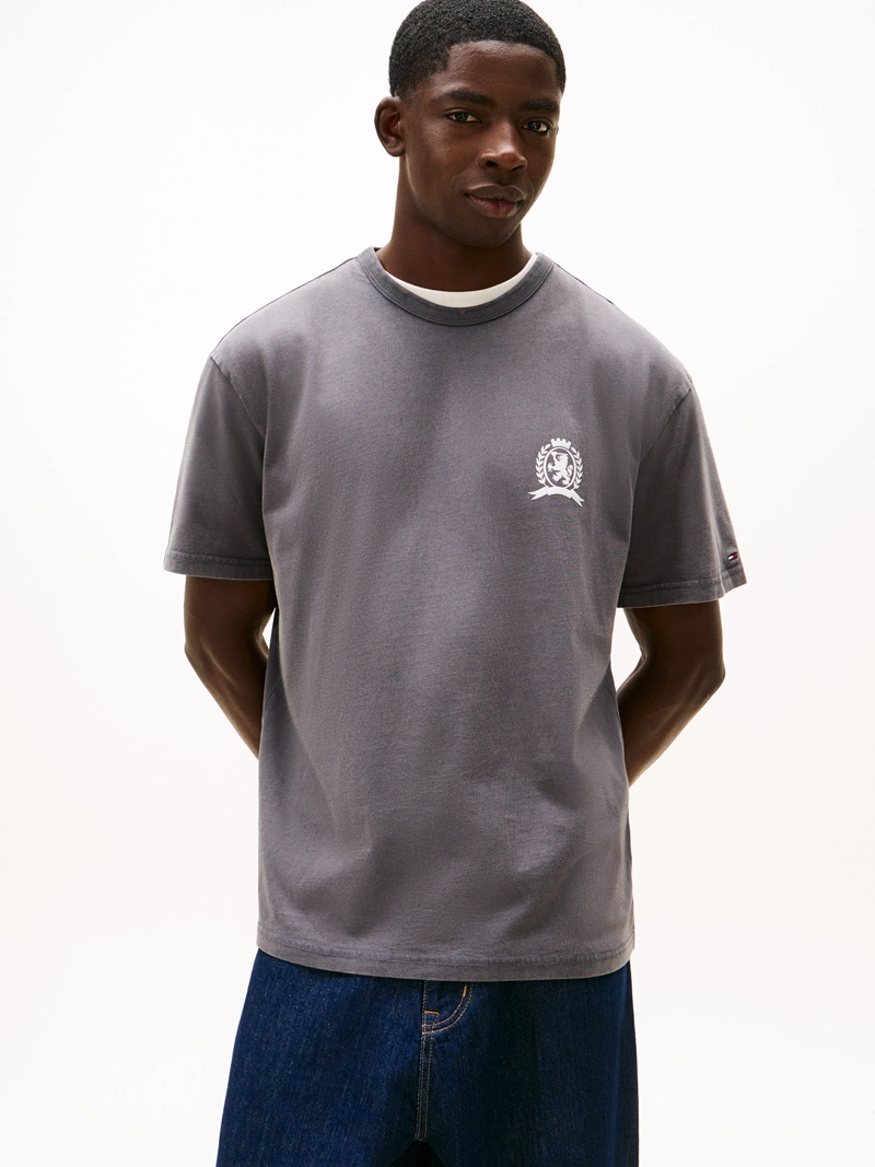 POLERA CREST LOGO RELAXED FIT - 1