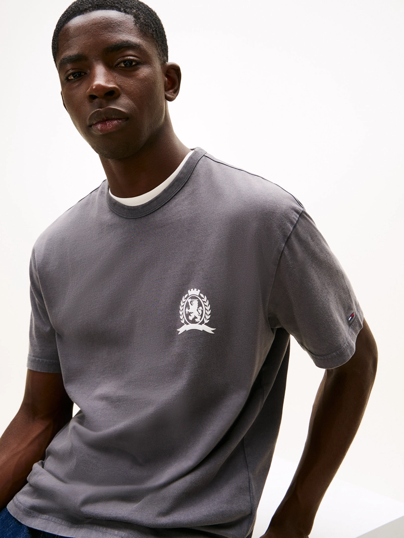 POLERA CREST LOGO RELAXED FIT - 4