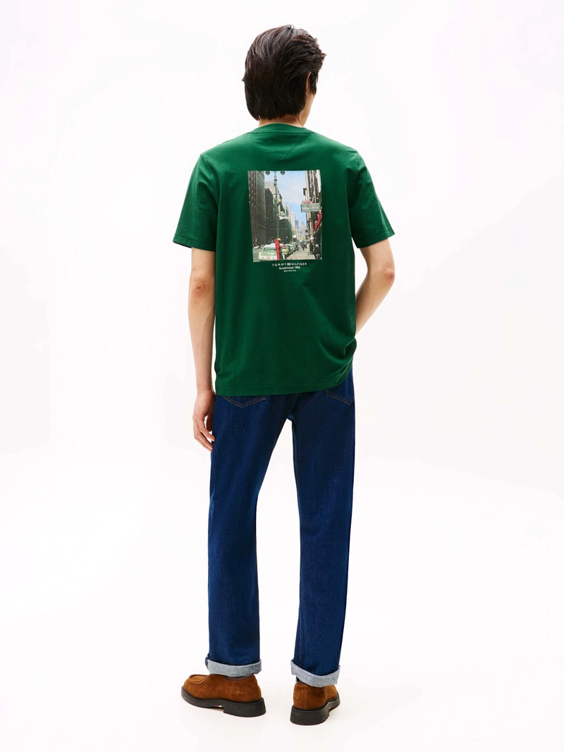 POLERA LOGO ESTAMPADO REGULAR FIT - 3