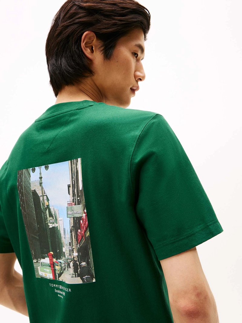 POLERA LOGO ESTAMPADO REGULAR FIT - 4