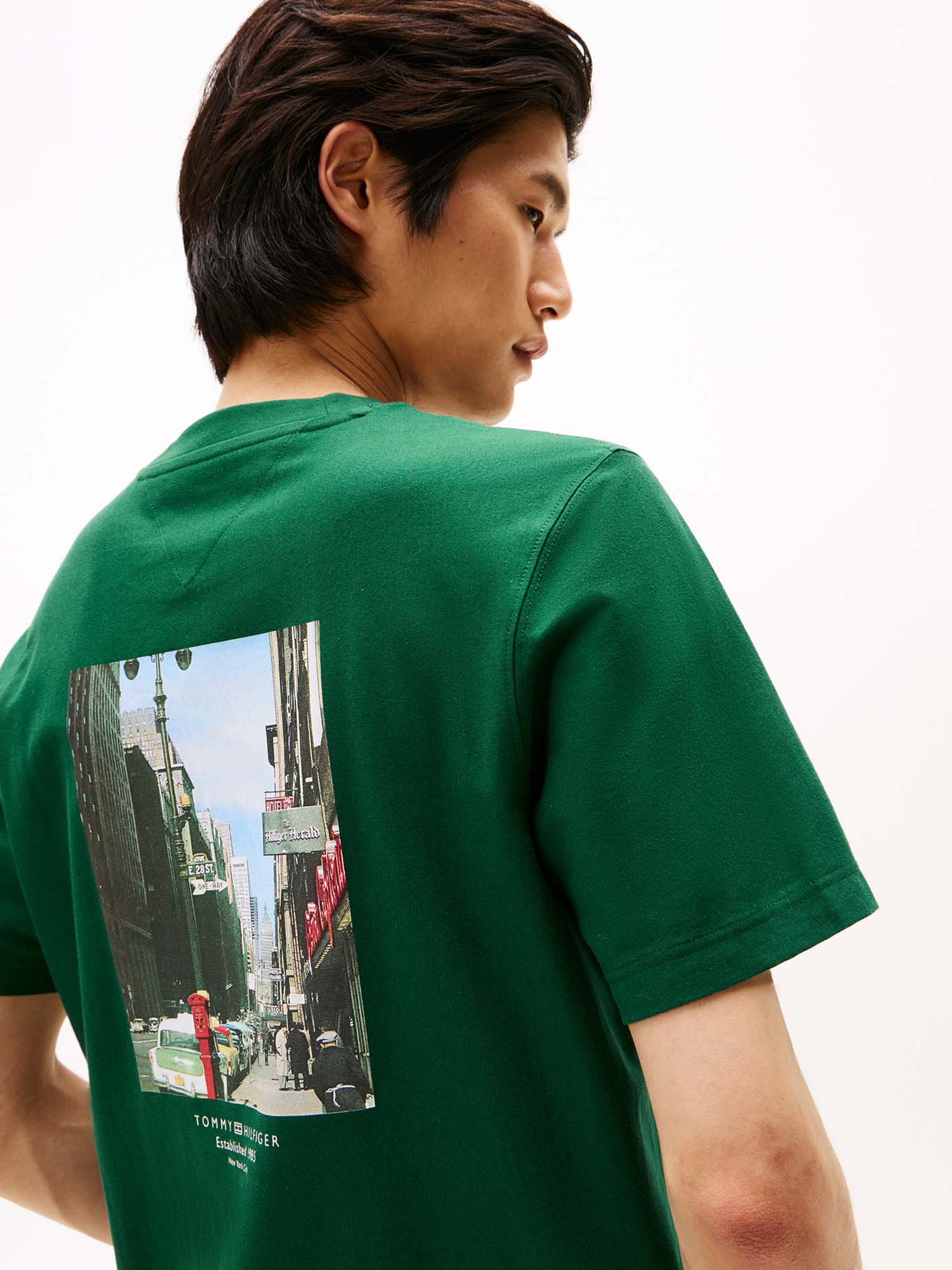 POLERA LOGO ESTAMPADO REGULAR FIT - 4