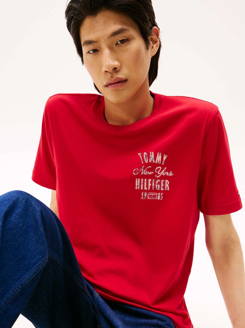 POLERA CON LOGO GRAFICO REGULAR FIT - 4