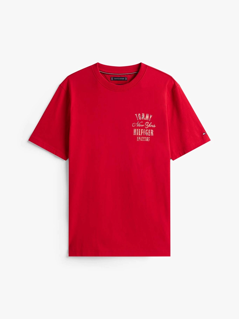 POLERA CON LOGO GRAFICO REGULAR FIT - 5