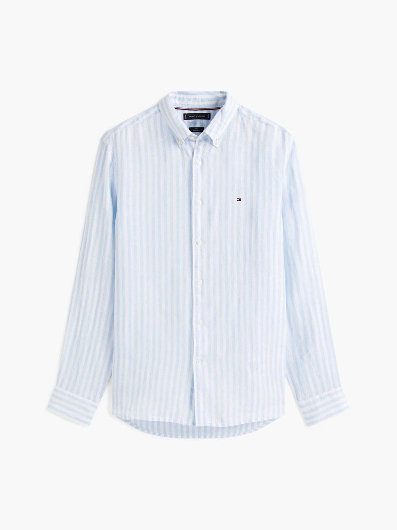 CAMISA LINEN STRIPE REGULAR FIT - 5