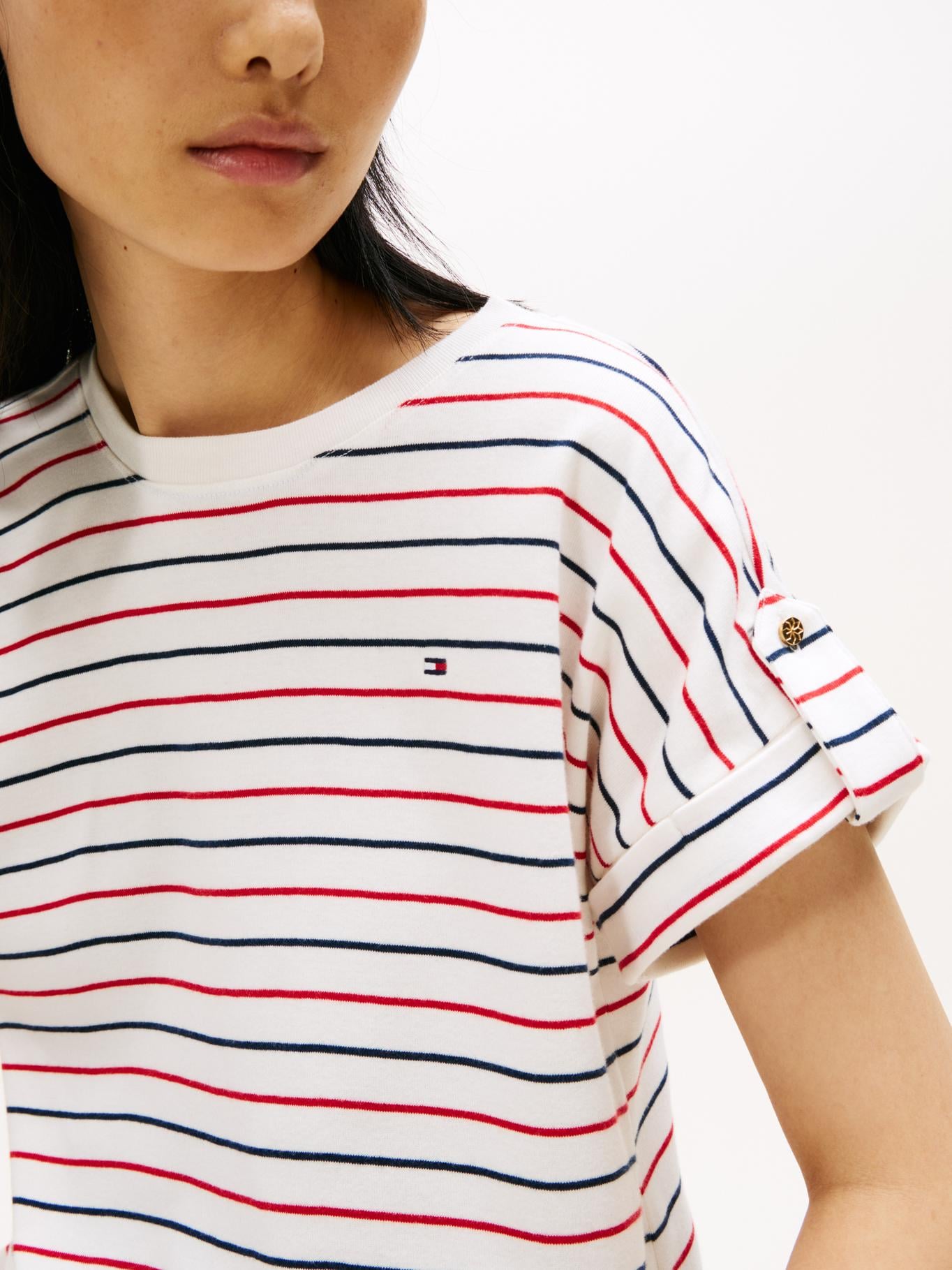 POLERA CON DISEÑO DE RAYAS REGULAR FIT - 4