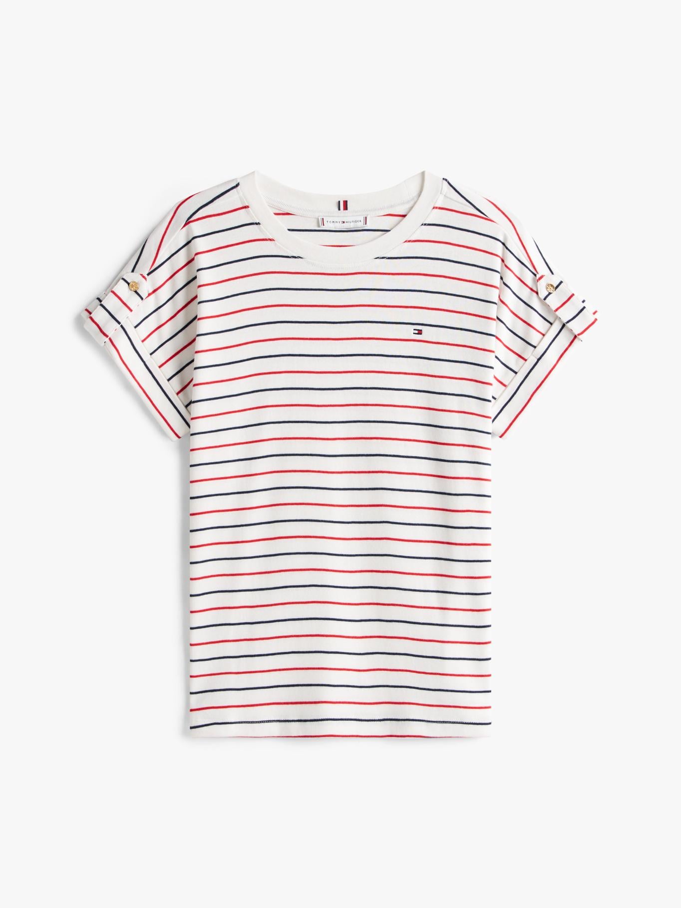 POLERA CON DISEÑO DE RAYAS REGULAR FIT - 5