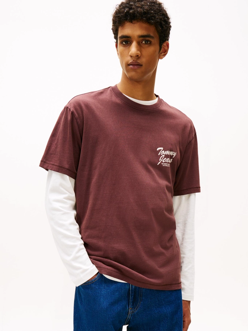 POLERA NOVELTY LOGO RELAXED FIT - 1