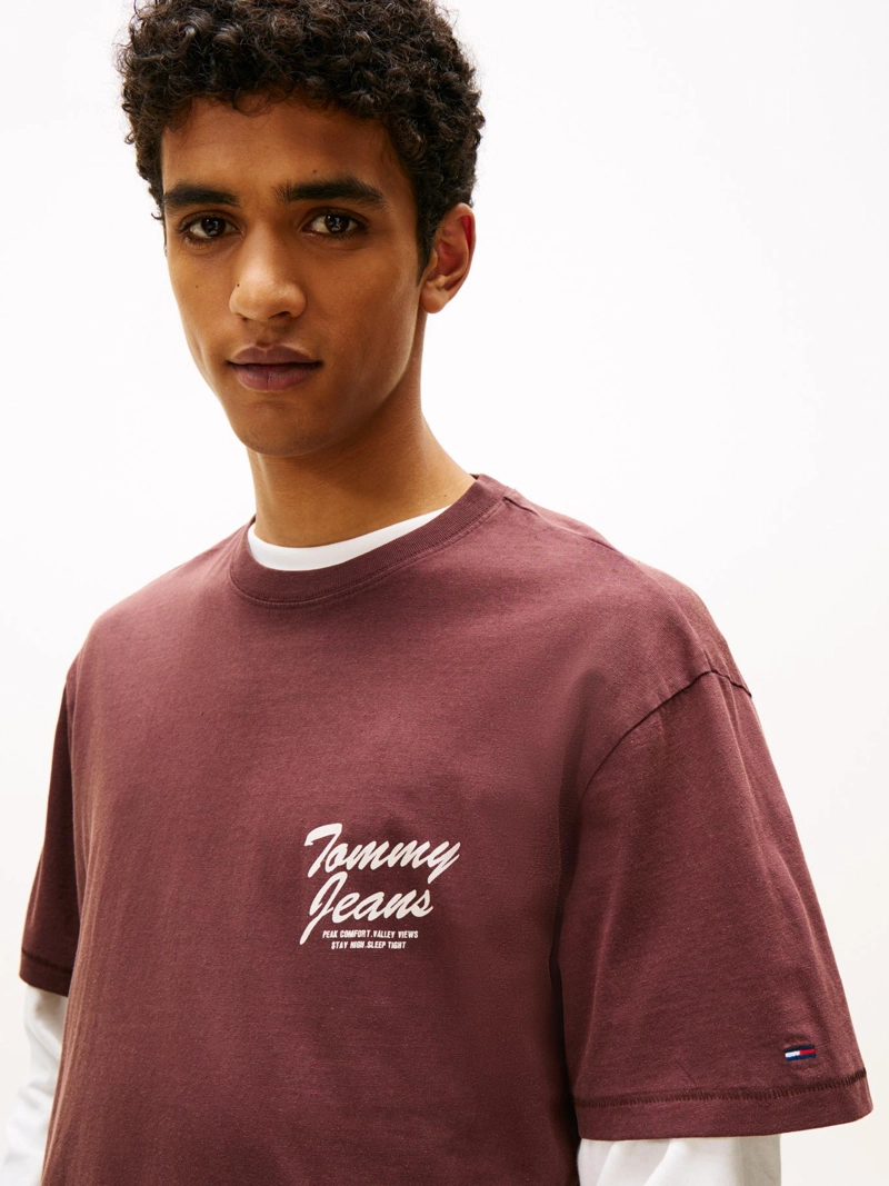 POLERA NOVELTY LOGO RELAXED FIT - 4
