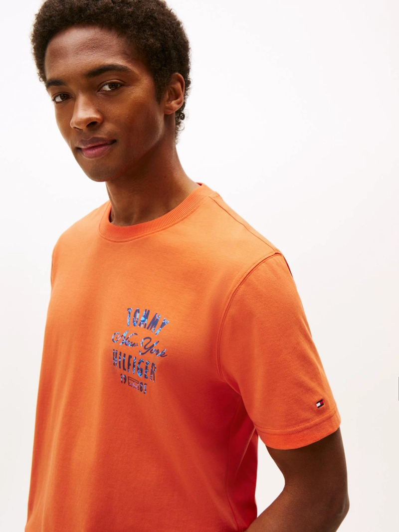 POLERA CON LOGO GRAFICO REGULAR FIT - 4