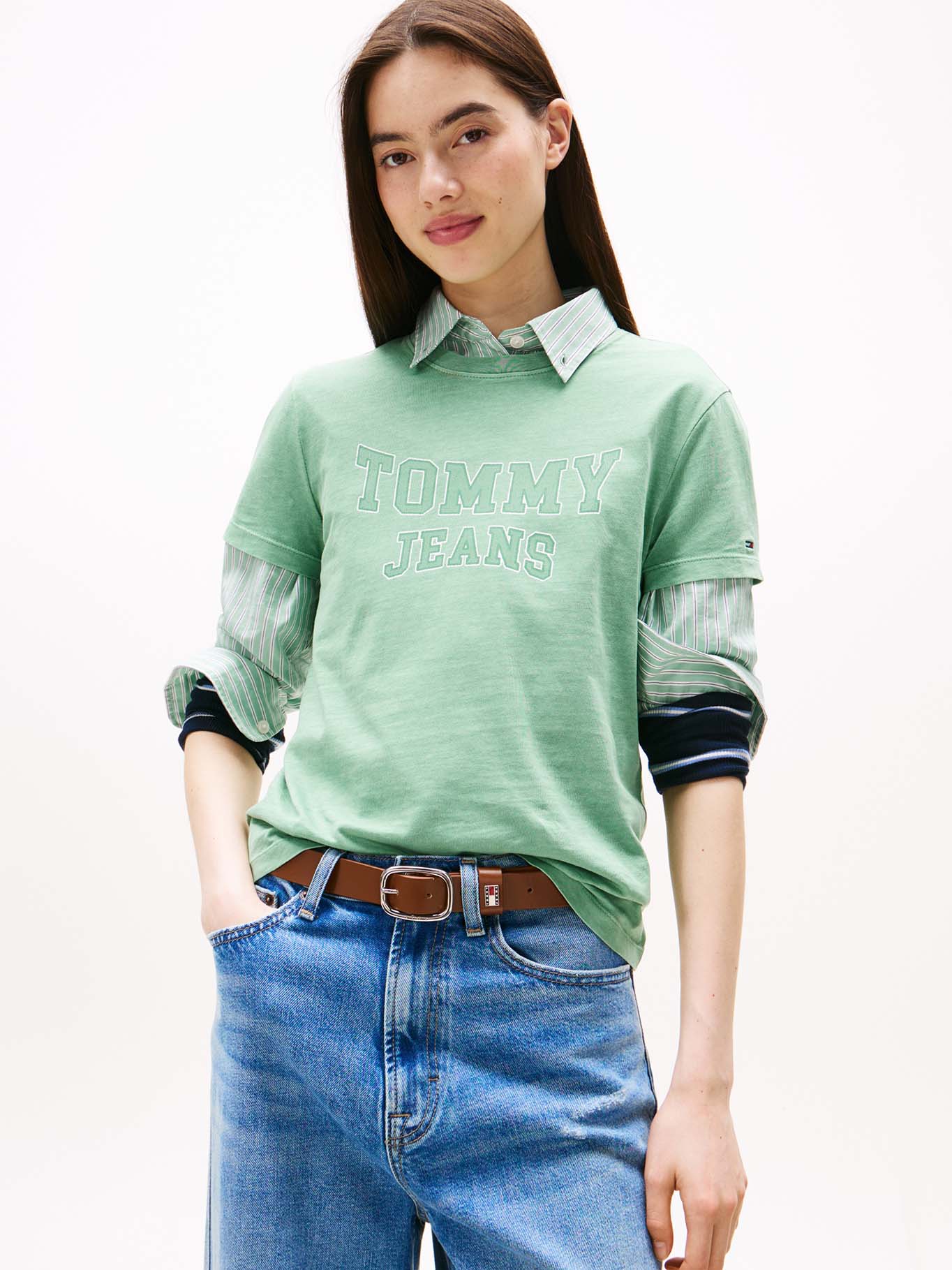 POLERA LOGO VARSITY REGULAR FIT - 1