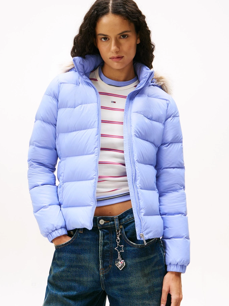 PARKA HOODED BASIC ACOLCHADA - 1
