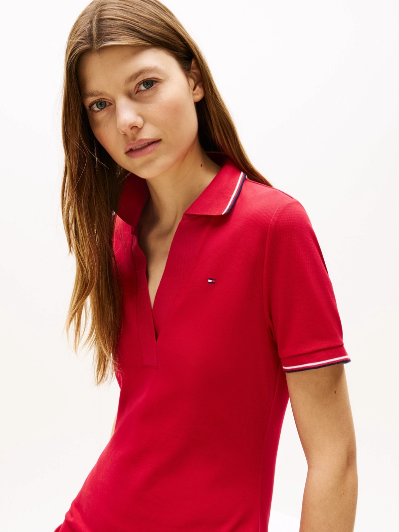 VESTIDO POLO MANGA CON LOGO - 3