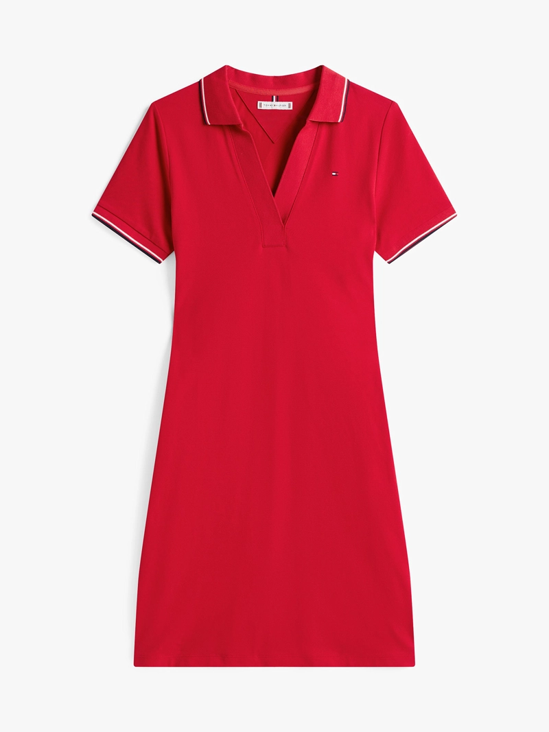 VESTIDO POLO MANGA CON LOGO - 5