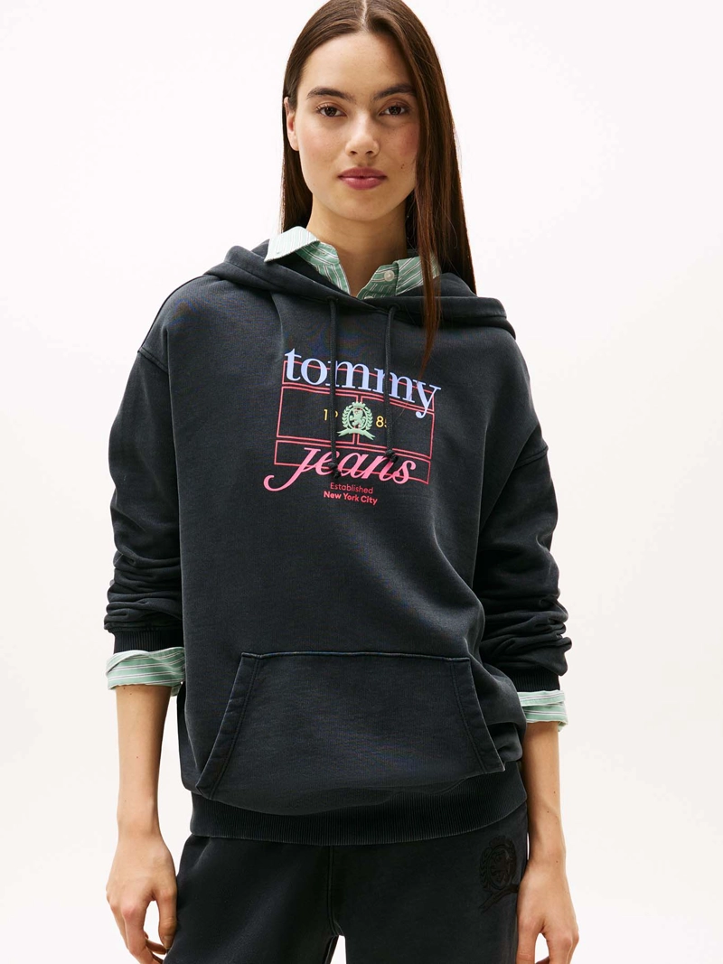 POLERON HOODIE LOGO CREST - 1