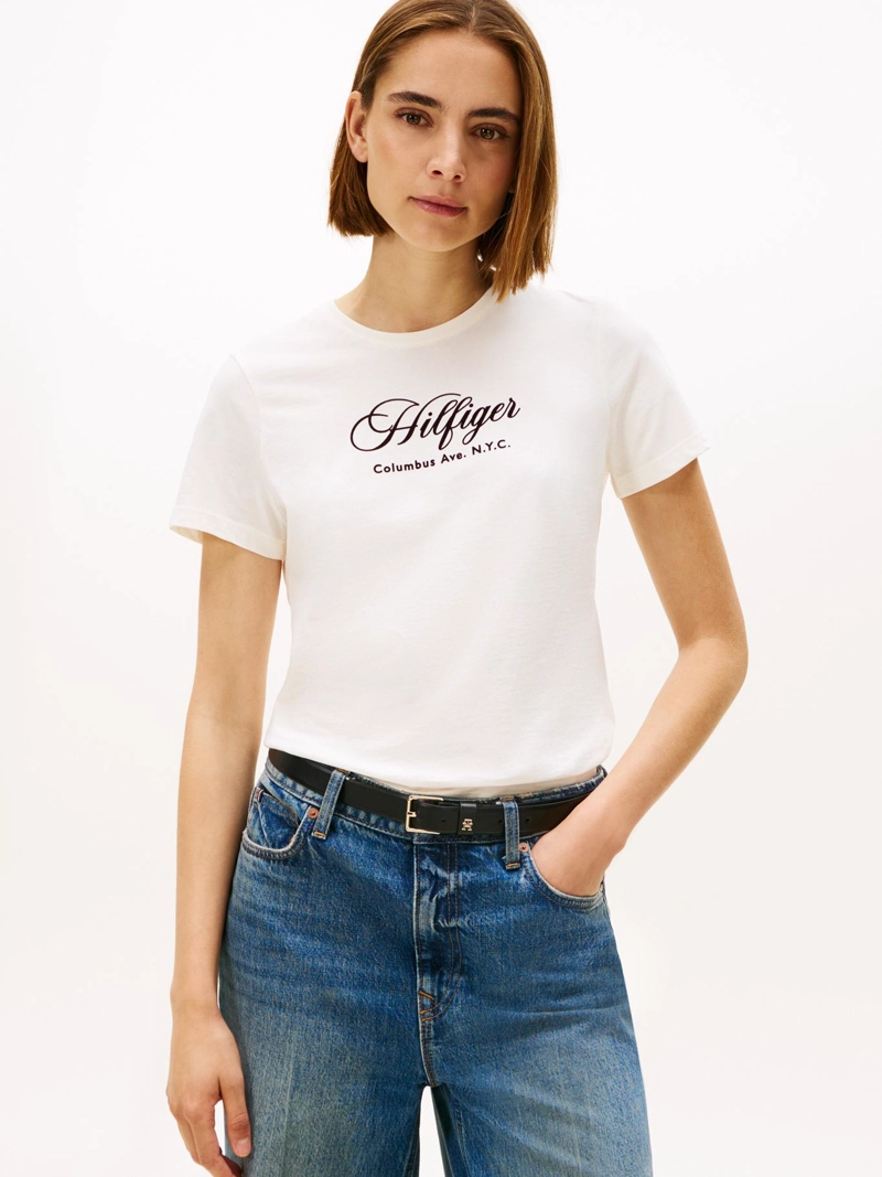 POLERA CON LOGO BORDADO REGULAR FIT - 1