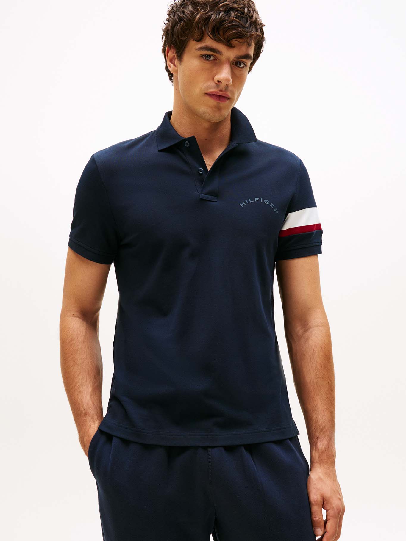 POLO STRIPE LOGO REGULAR FIT - 1