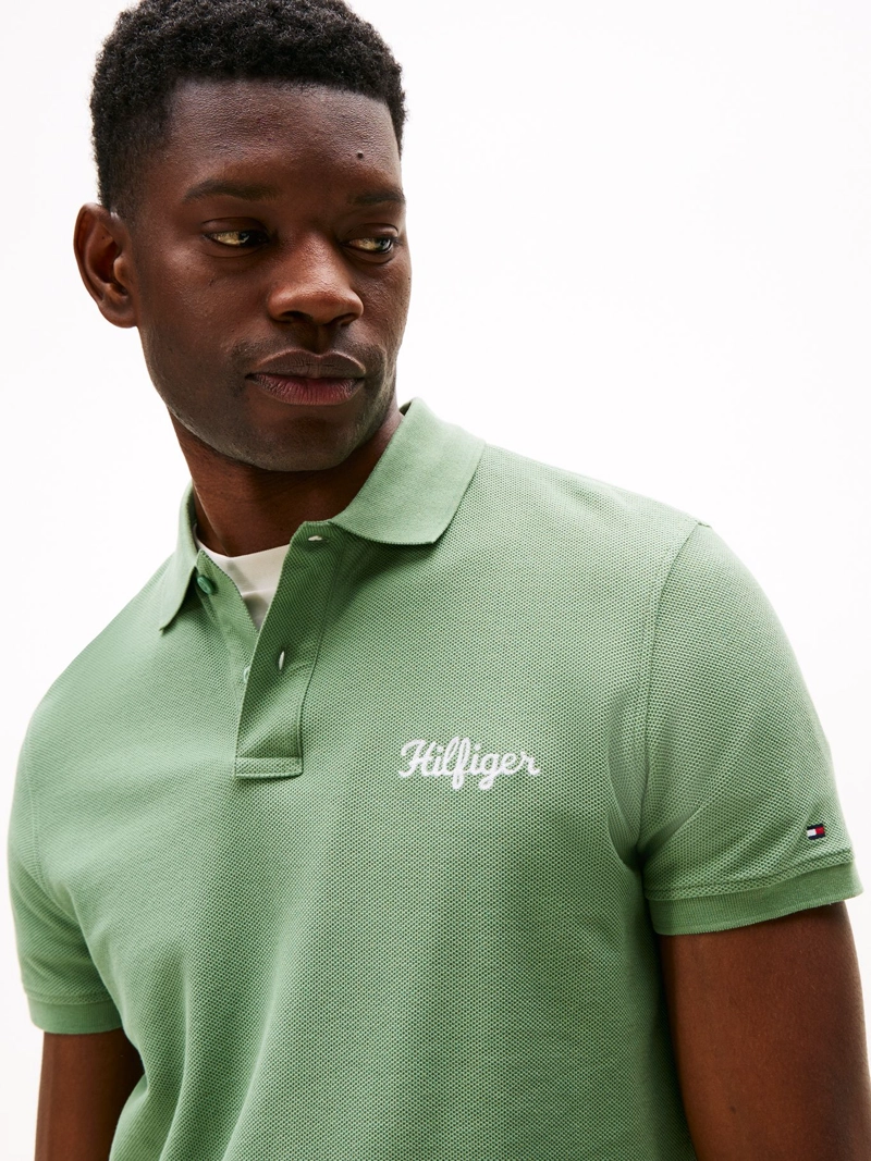 POLO CON LOGO GRAFICO REGULAR FIT - 4