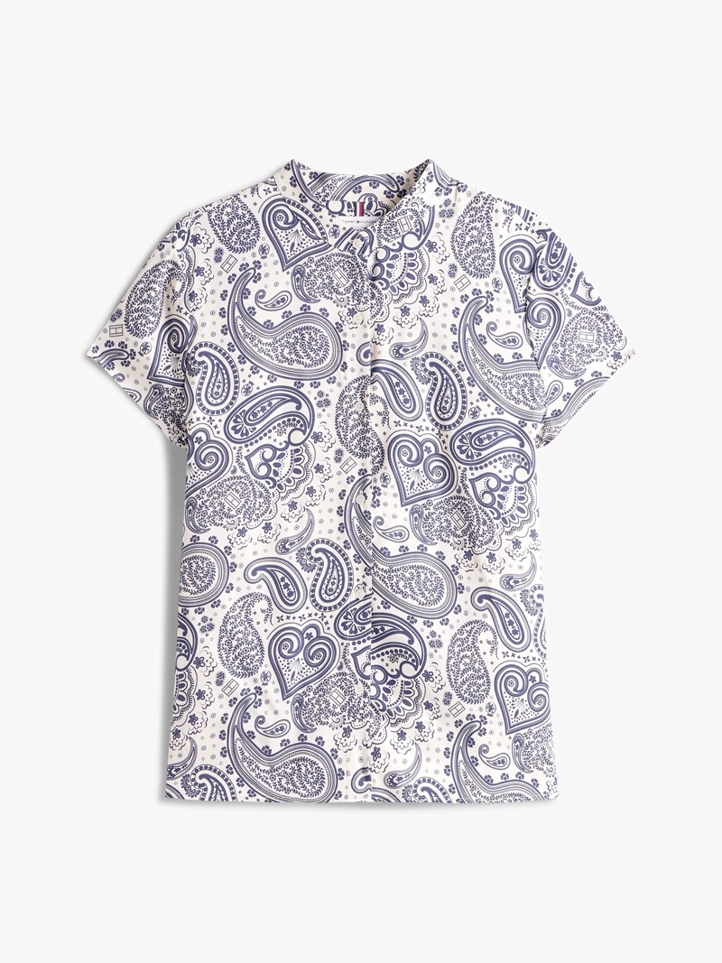 BLUSA CON ESTAMPADO FLORAL - 5