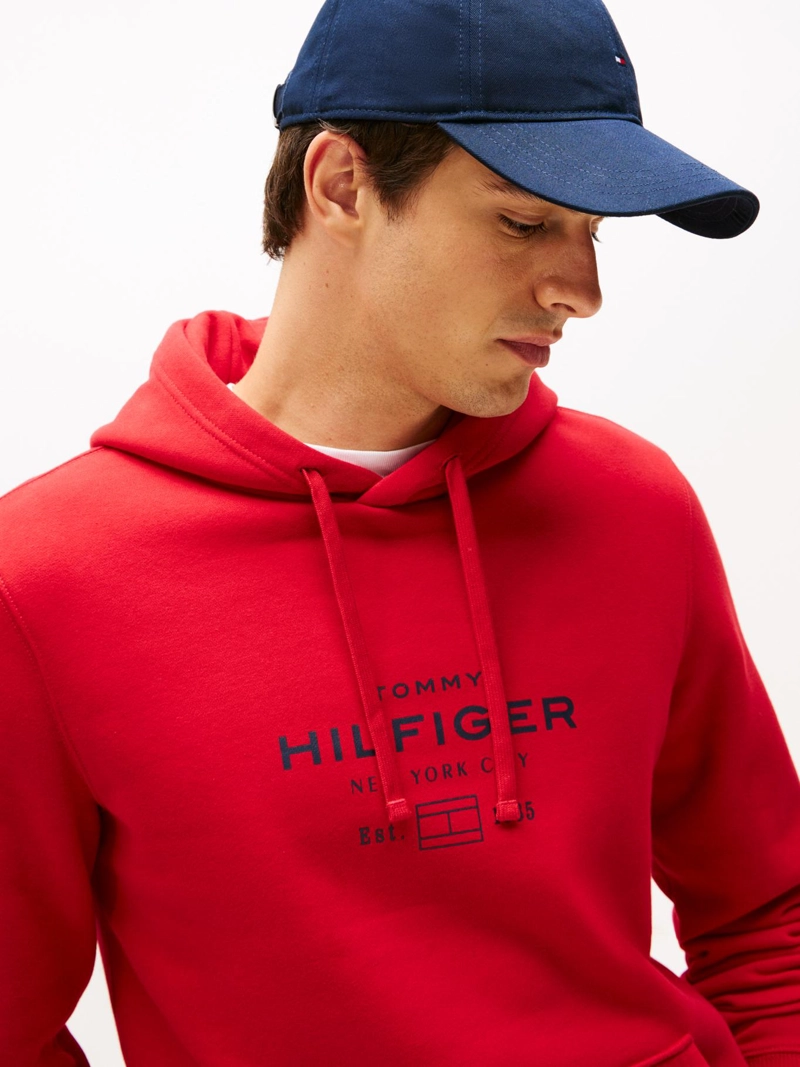POLERON HOODIE OVAL LOGO GRAFICO - 4