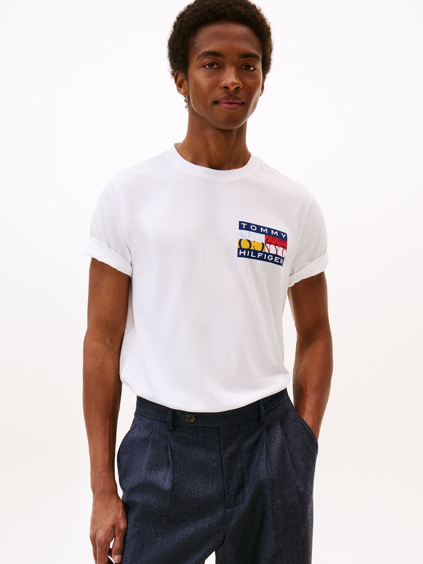 POLERA COLOUR FLAG LOGO REGULAR FIT - 1