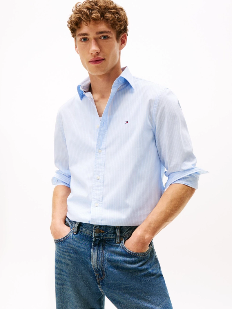 CAMISA CORE DE POPELIN REGULAR FIT - 1