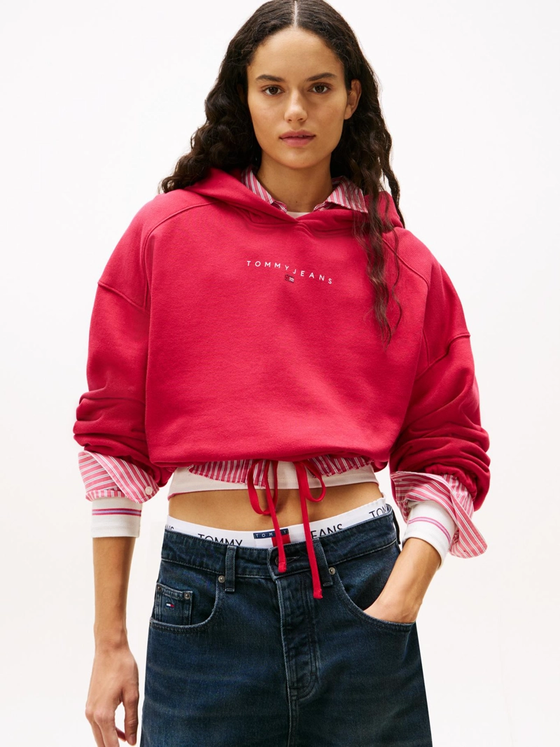 POLERON HOODIE CROPPED - 1