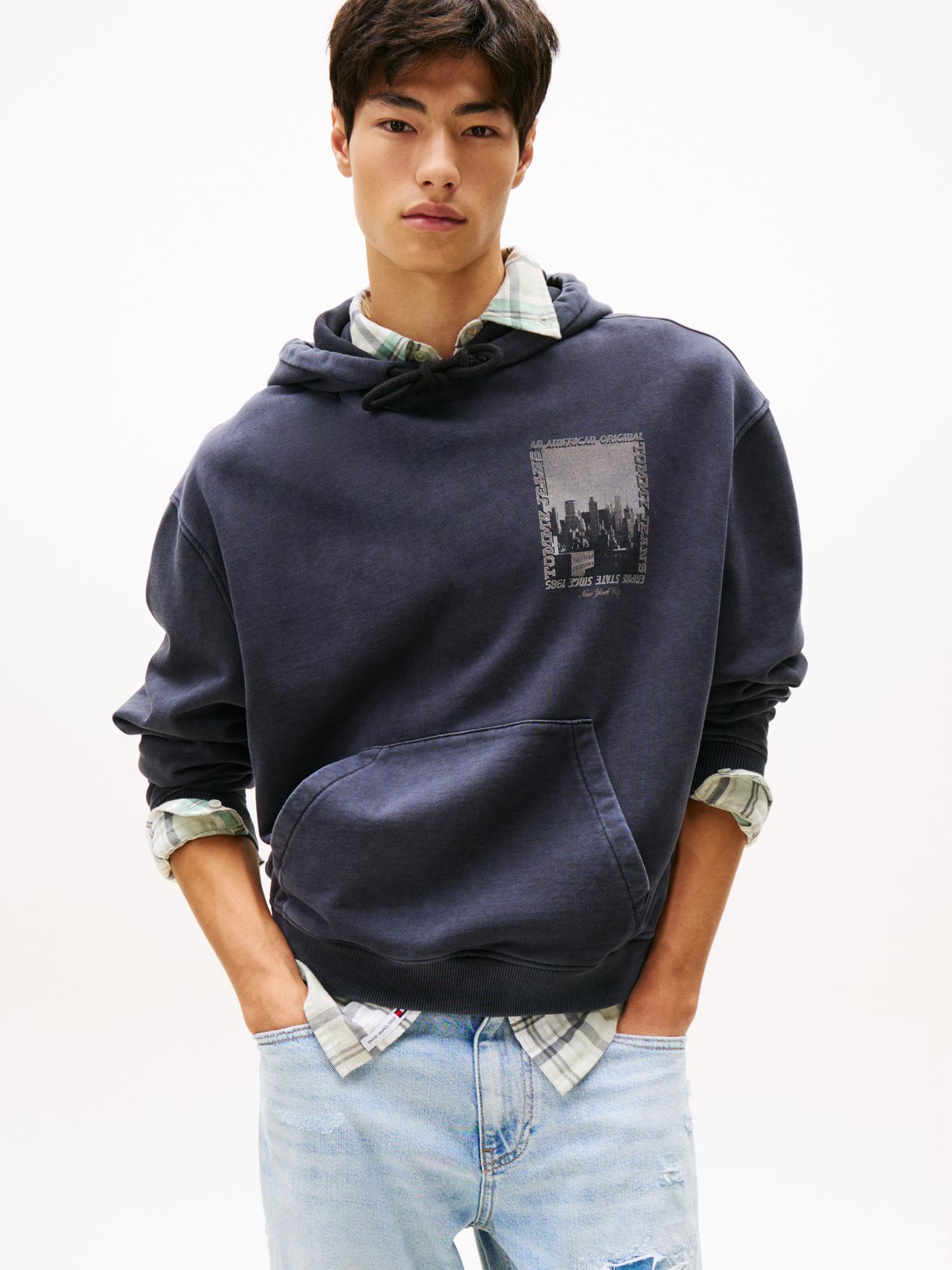 POLERON HOODIE 90S CITY LOGO - 1