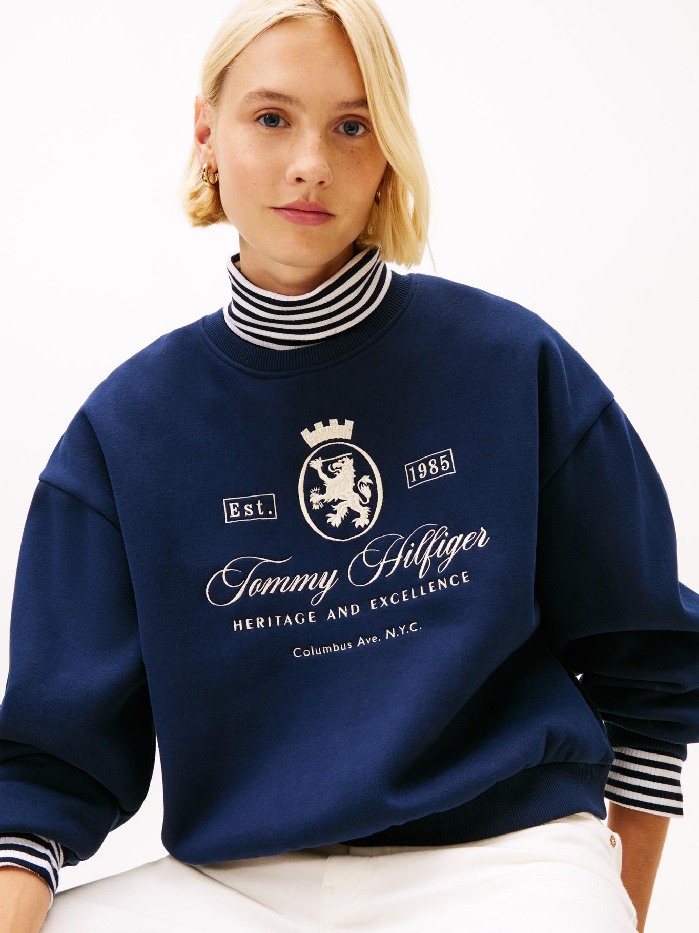 POLERON RELAXED VARSITY CREST - 4