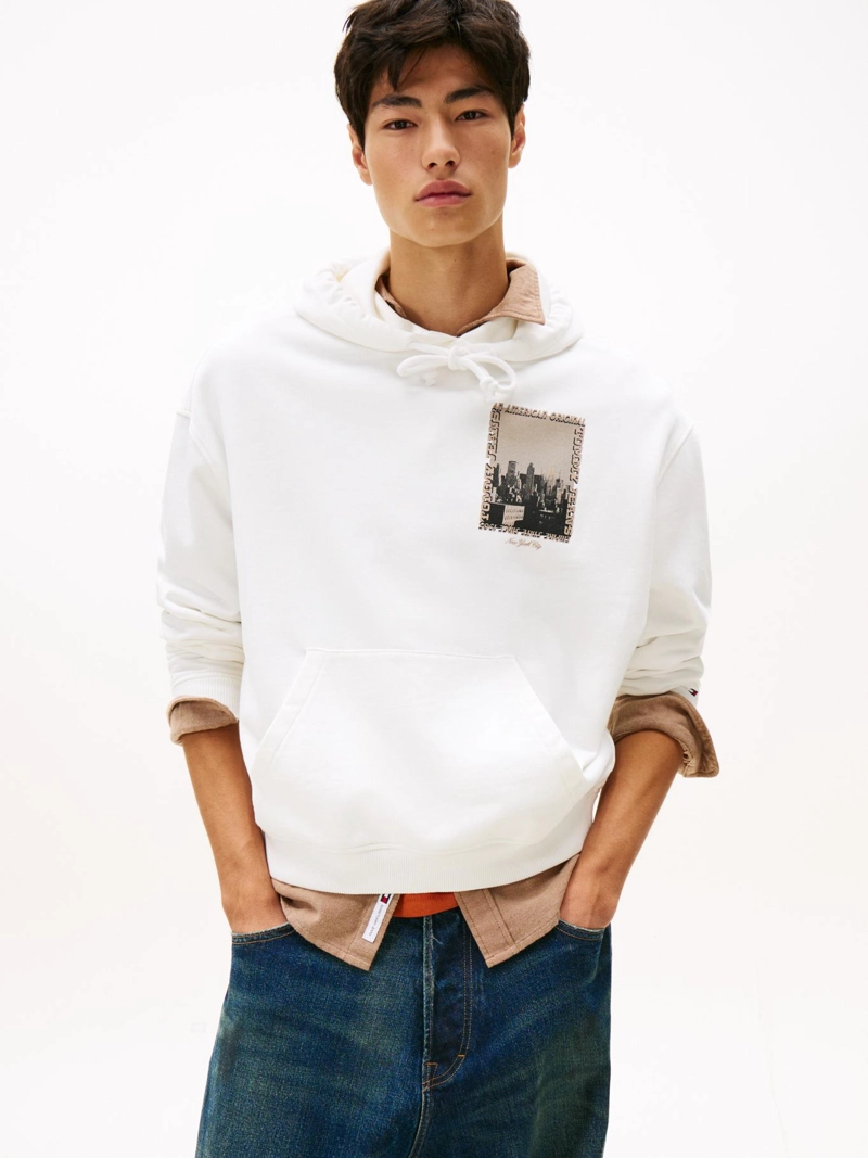 POLERON HOODIE 90S CITY LOGO - 1