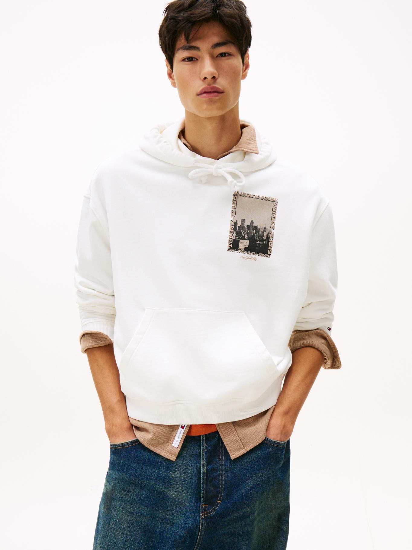 POLERON HOODIE 90S CITY LOGO - 1