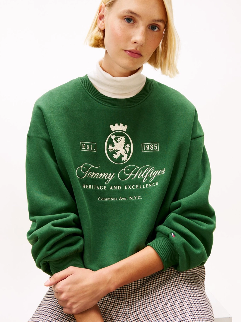 POLERON RELAXED VARSITY CREST - 4