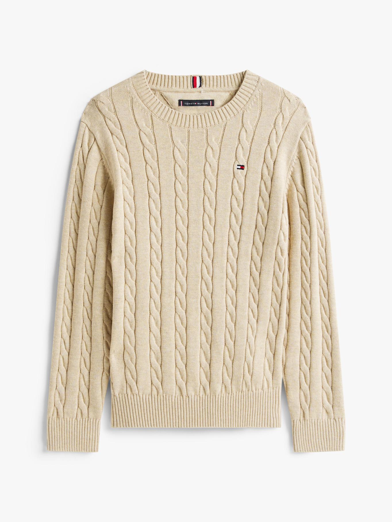 SWEATER DE NIÑO DE PUNTO TRENZADO - 5
