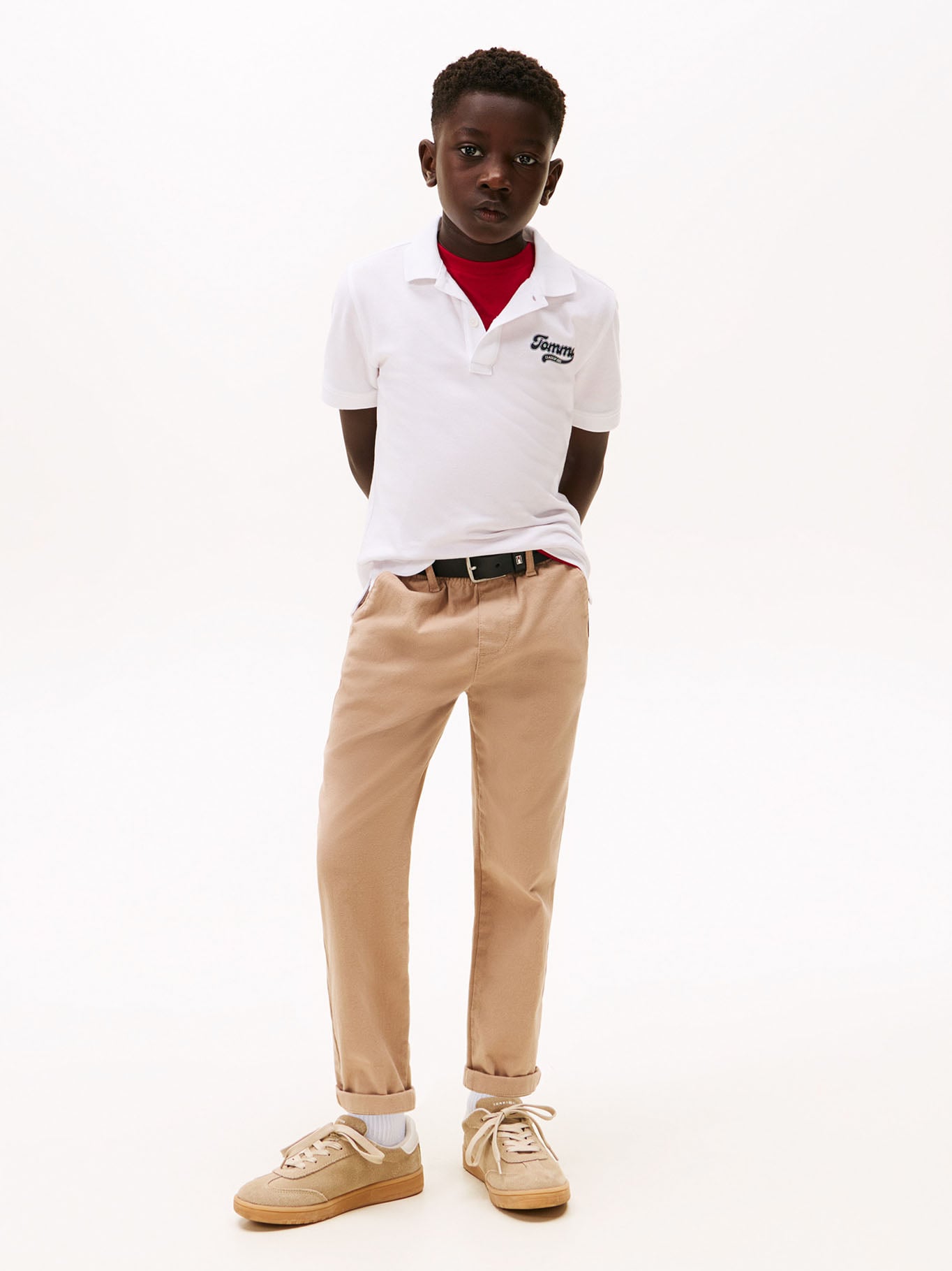 POLO VARSITY CON LOGO GRAFICO DE NIÑO - 2