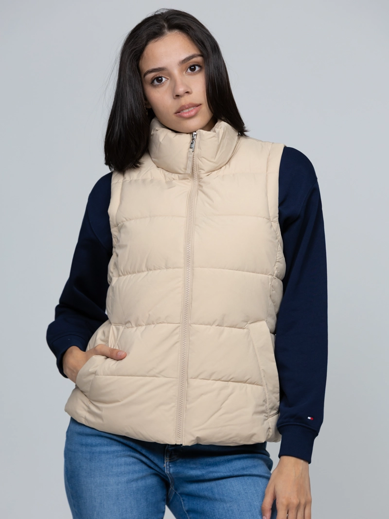 PARKA VEST DE CUELLO ALTO - 1