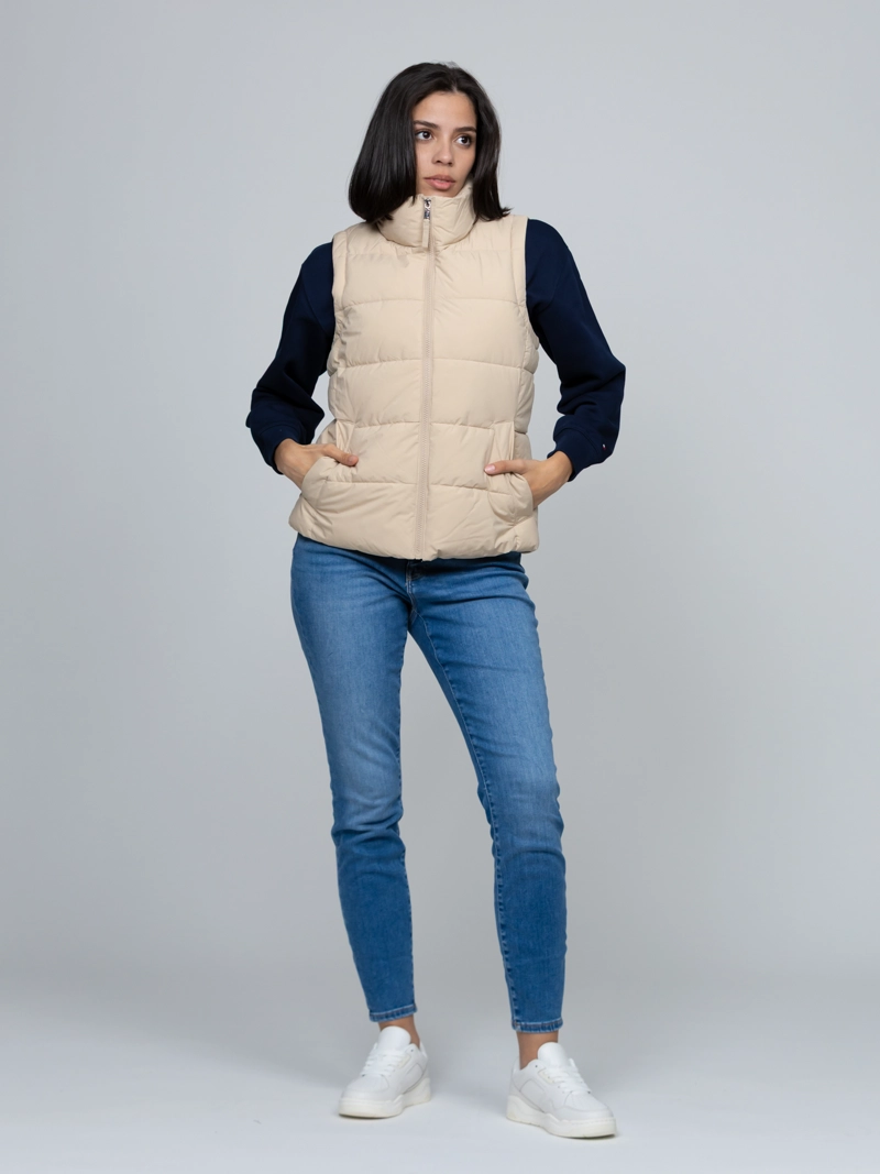 PARKA VEST DE CUELLO ALTO - 2