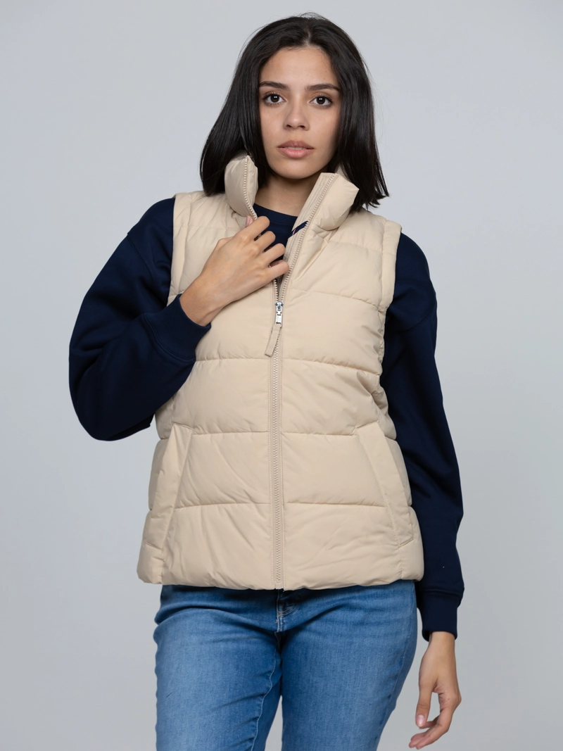 PARKA VEST DE CUELLO ALTO - 4