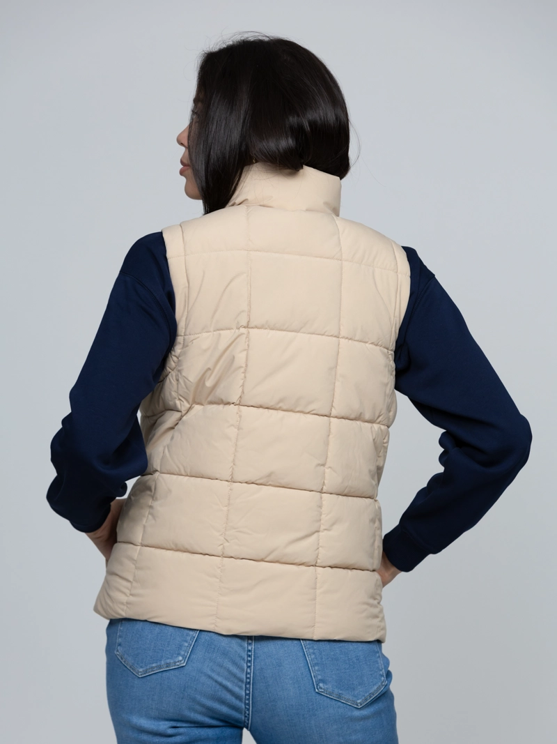 PARKA VEST DE CUELLO ALTO - 5