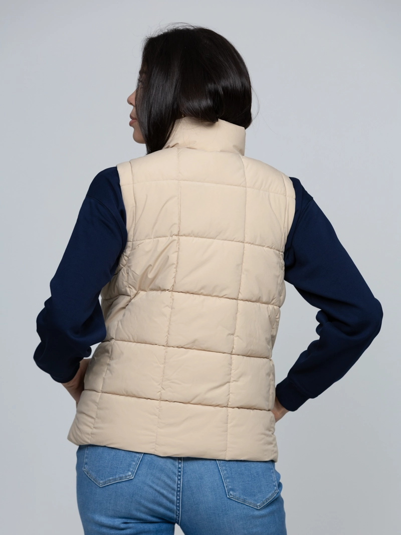PARKA VEST DE CUELLO ALTO - 5