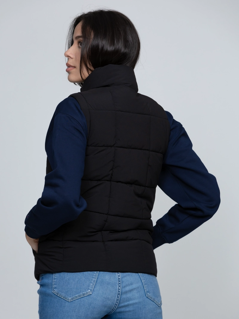 PARKA VEST DE CUELLO ALTO - 5