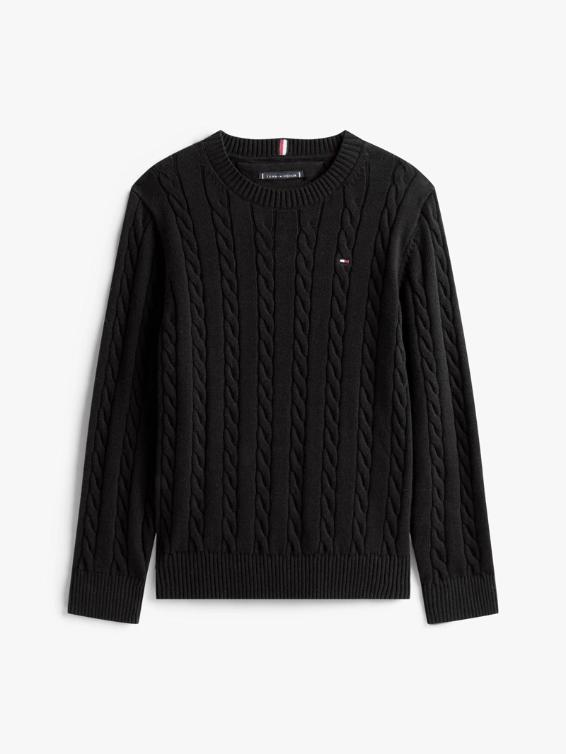 SWEATER DE NIÑO DE PUNTO TRENZADO - 5
