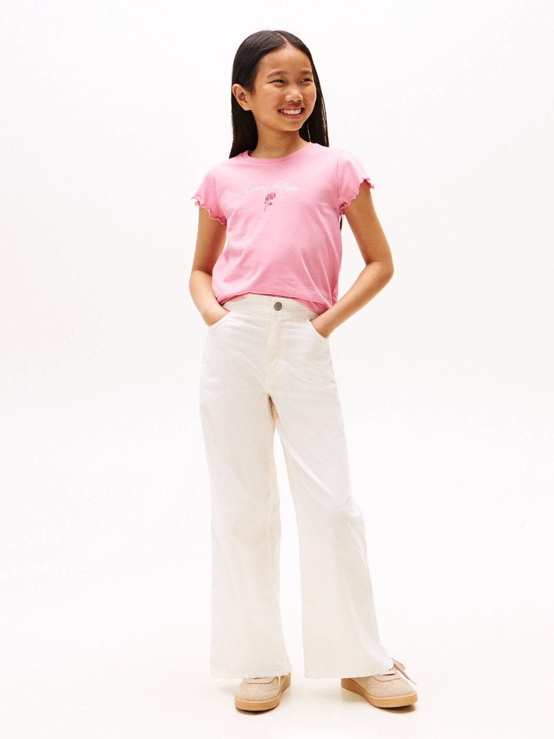 POLERA DE NIÑA CON LOGO GRAFICO - 2