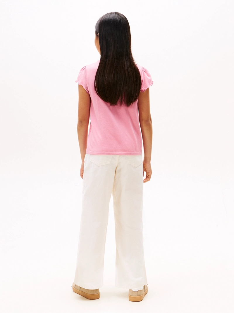 POLERA DE NIÑA CON LOGO GRAFICO - 3