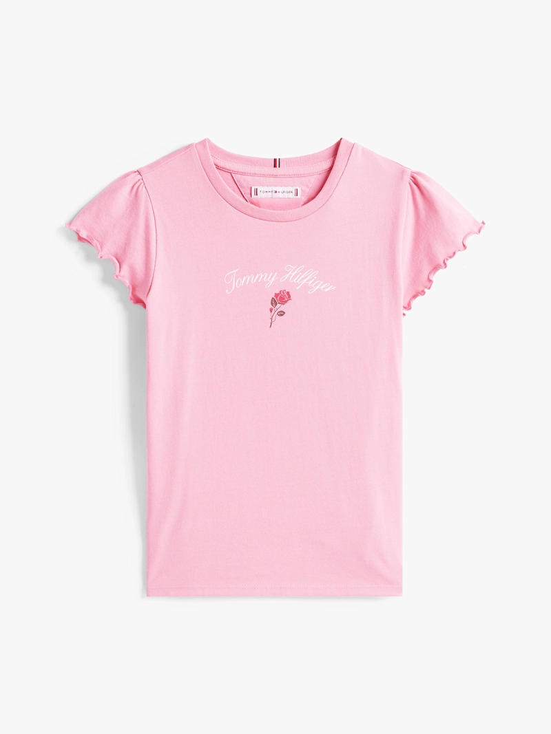 POLERA DE NIÑA CON LOGO GRAFICO - 5