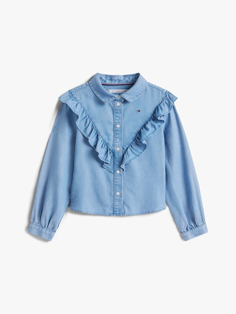 BLUSA CON VOLANTES - 5