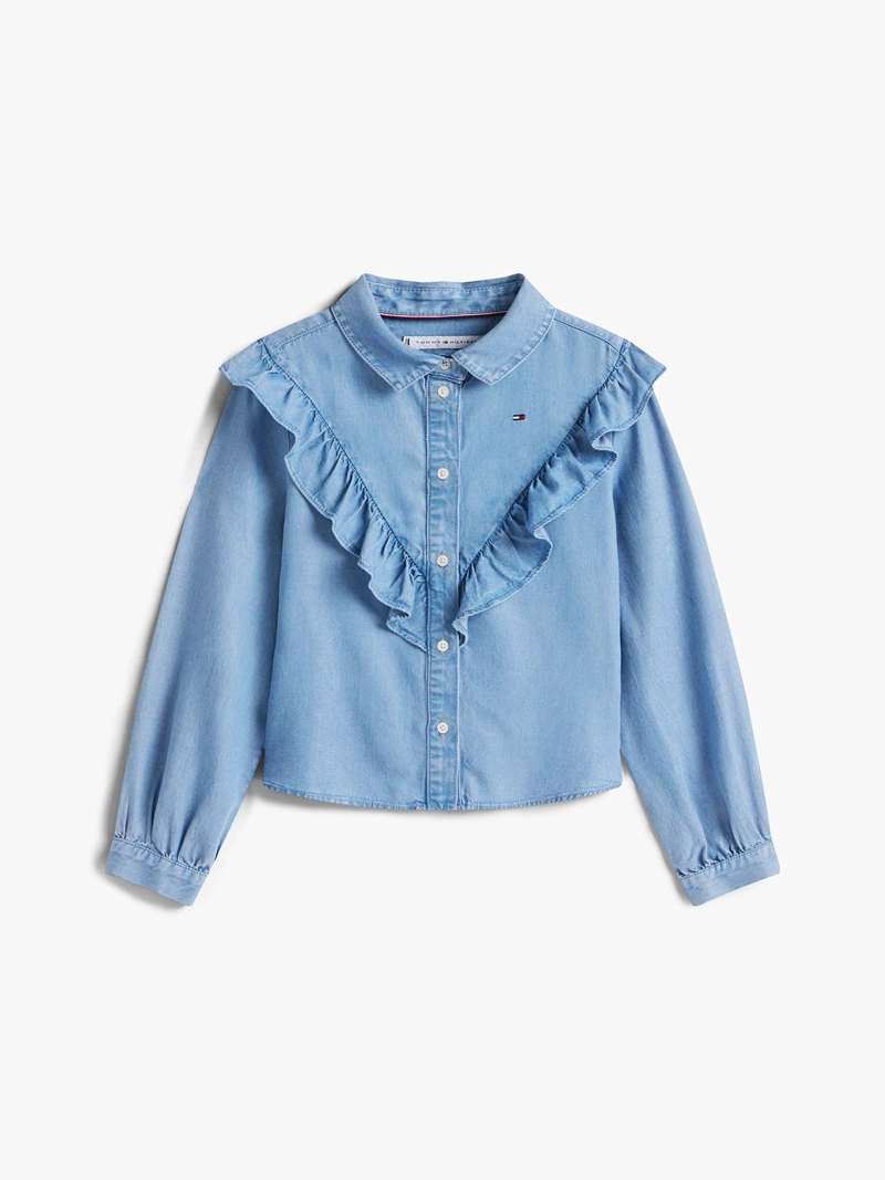 BLUSA CON VOLANTES - 5